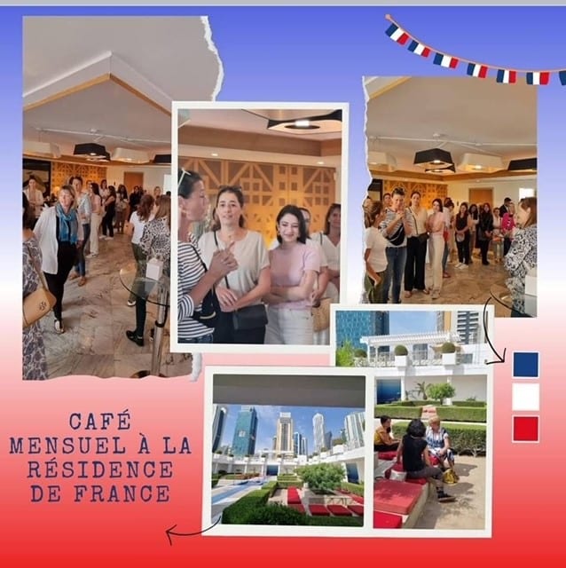 Doha Accueil: Café mensuel à la Résidence de France!