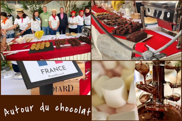 RiyadAccueil: Stand “autour du chocolat” au Festival de la gastronomie!