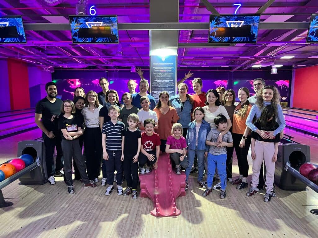 Astana Accueil: Soirée bowling!