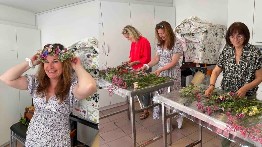 Bruxelles Accueil: Atelier floral!