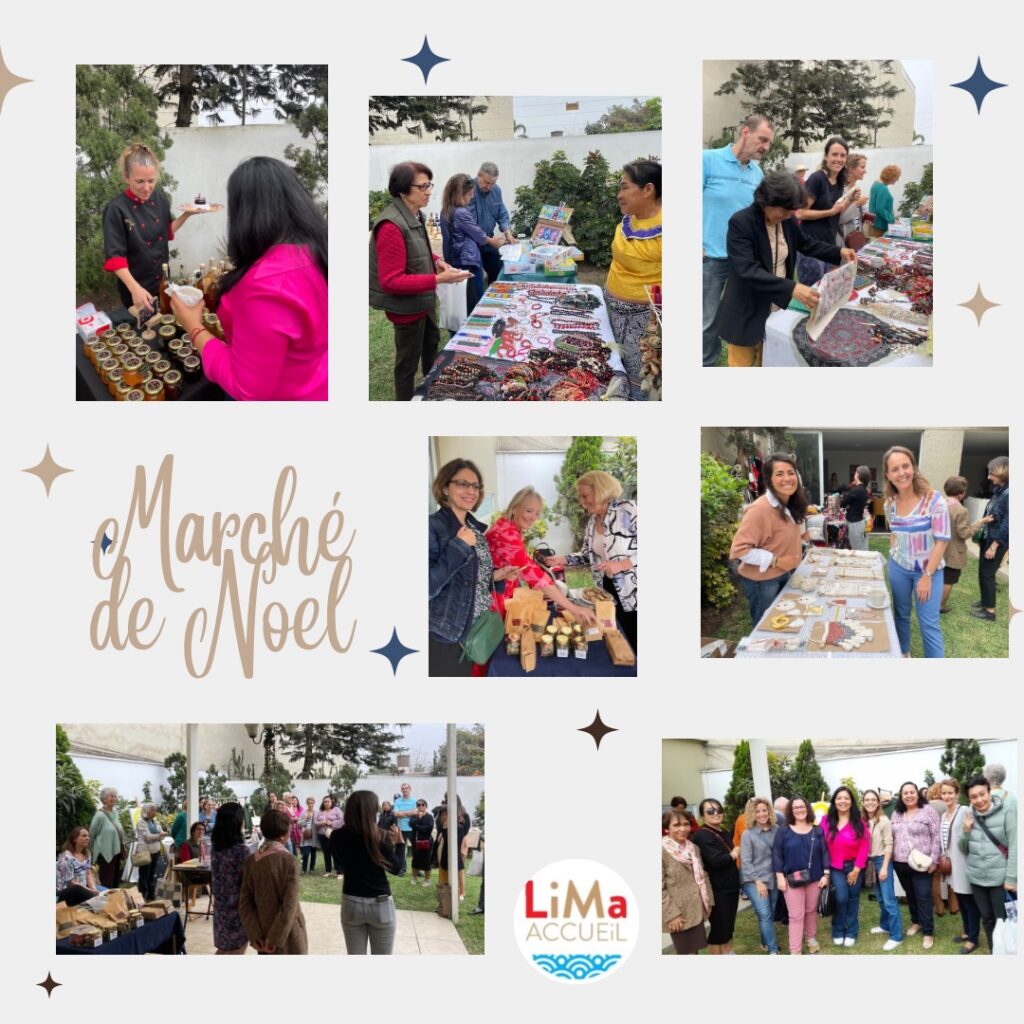 Lima Accueil: Café-rencontre marché de Noël!