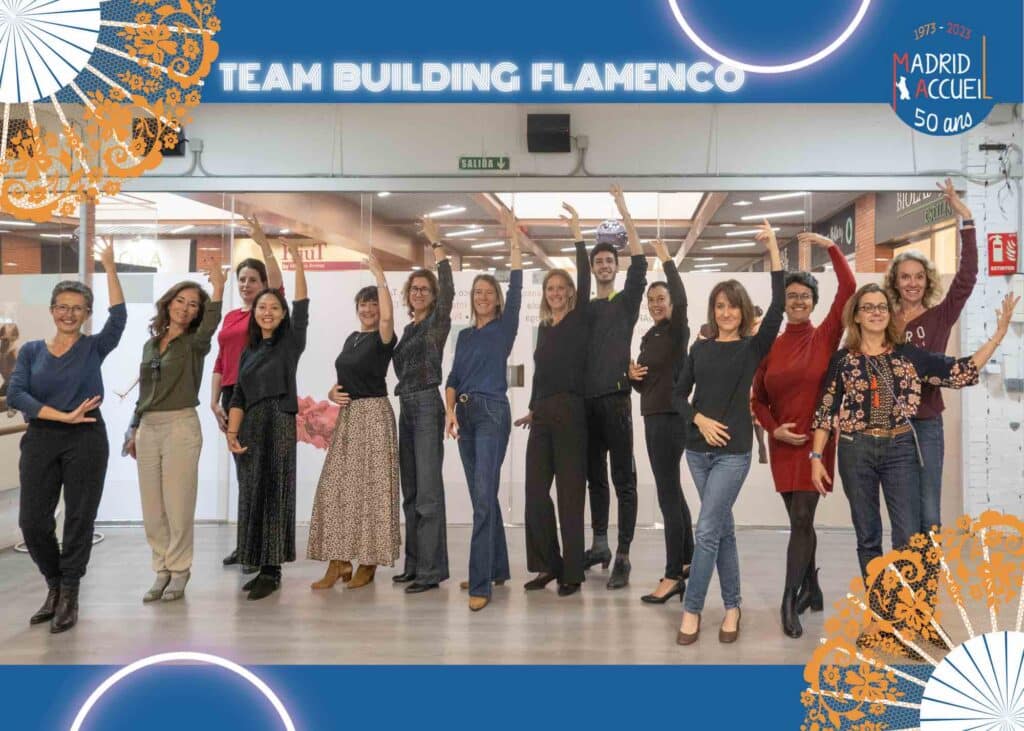 Madrid Accueil: Team building Flamenco!