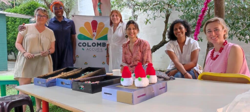 Colombo Accueil: Un stand à la kermesse!