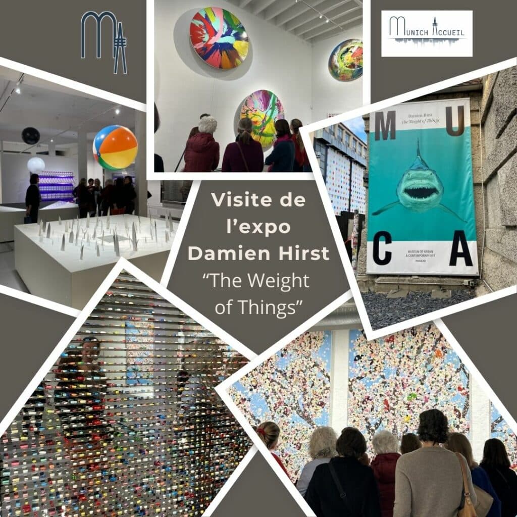 Munich Accueil: Visite de l’exposition Damien Hirst “The weight of things”